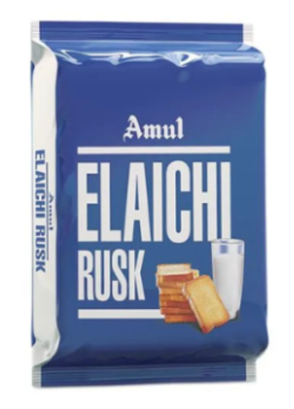 AMUL ELAICHI RUSK - 200 GM